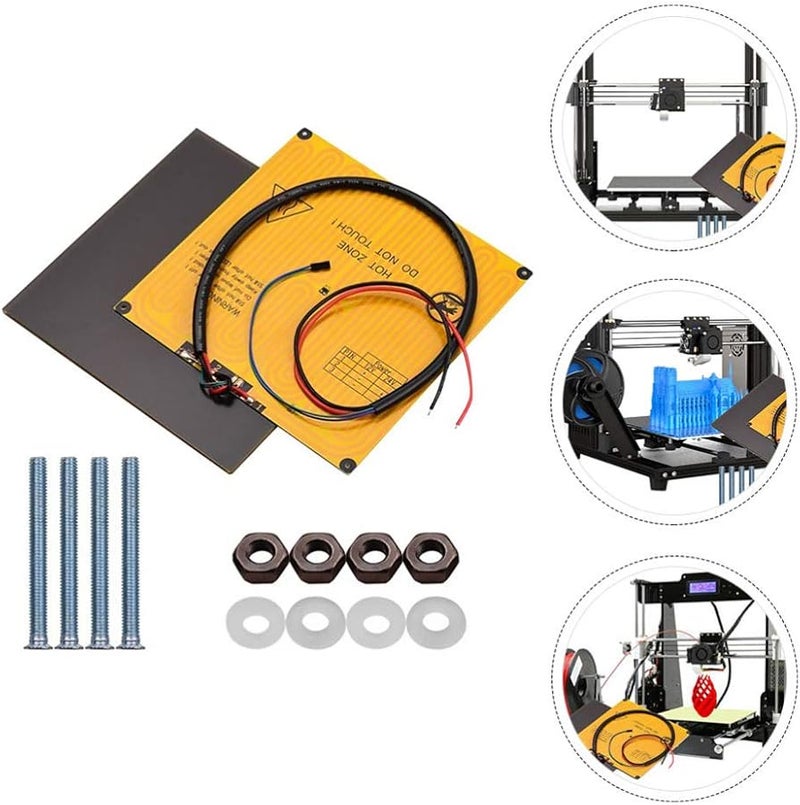 A8 Tempered Glass Platform Plate For 3D Printer Heated Bed - Image 5